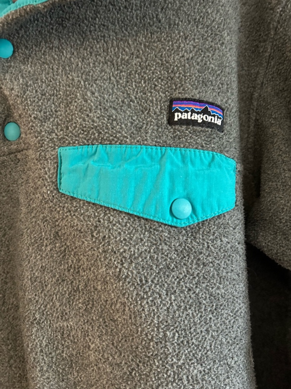 Patagonia Women's Lightweight Synchilla Snap-T Fleece Pullover M - Picture 3 of 5